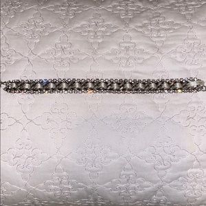 Silver Ribbon Bracelet